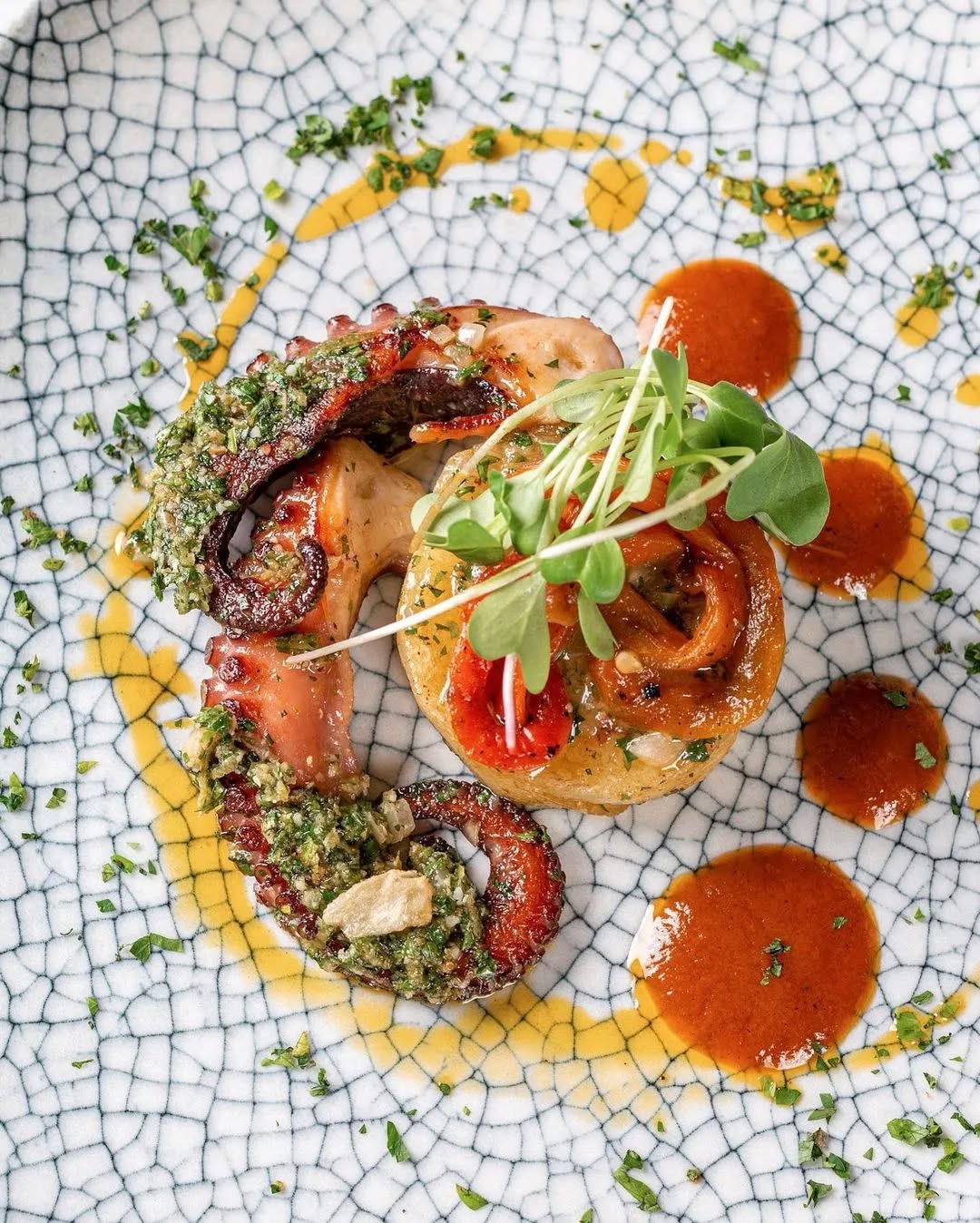 Plato gourmet emplatado