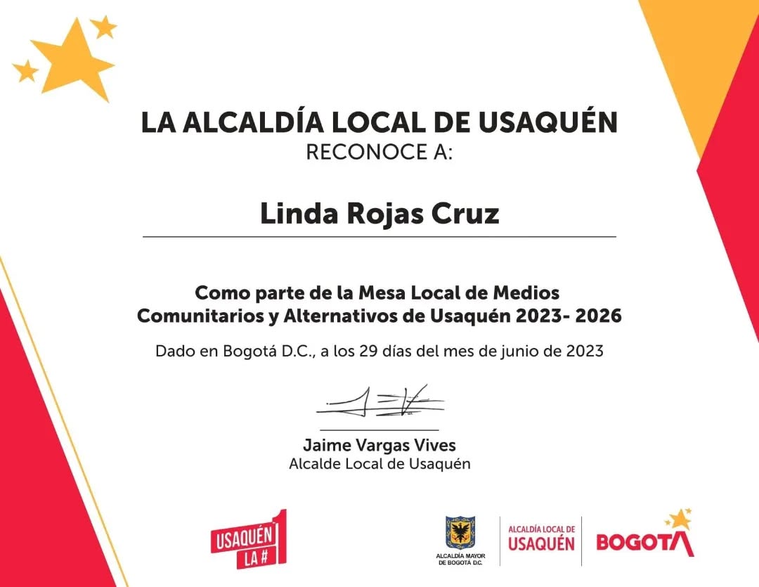 Diploma Mesa Local de Medios Comunitarios y Alternativos