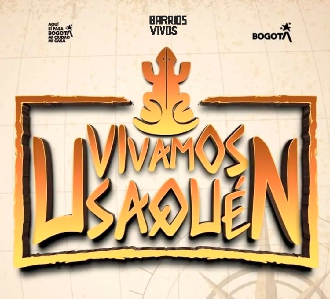Logo "Vivamos Usaquén" — Barrios Vivos, Alcaldía de Bogotá
