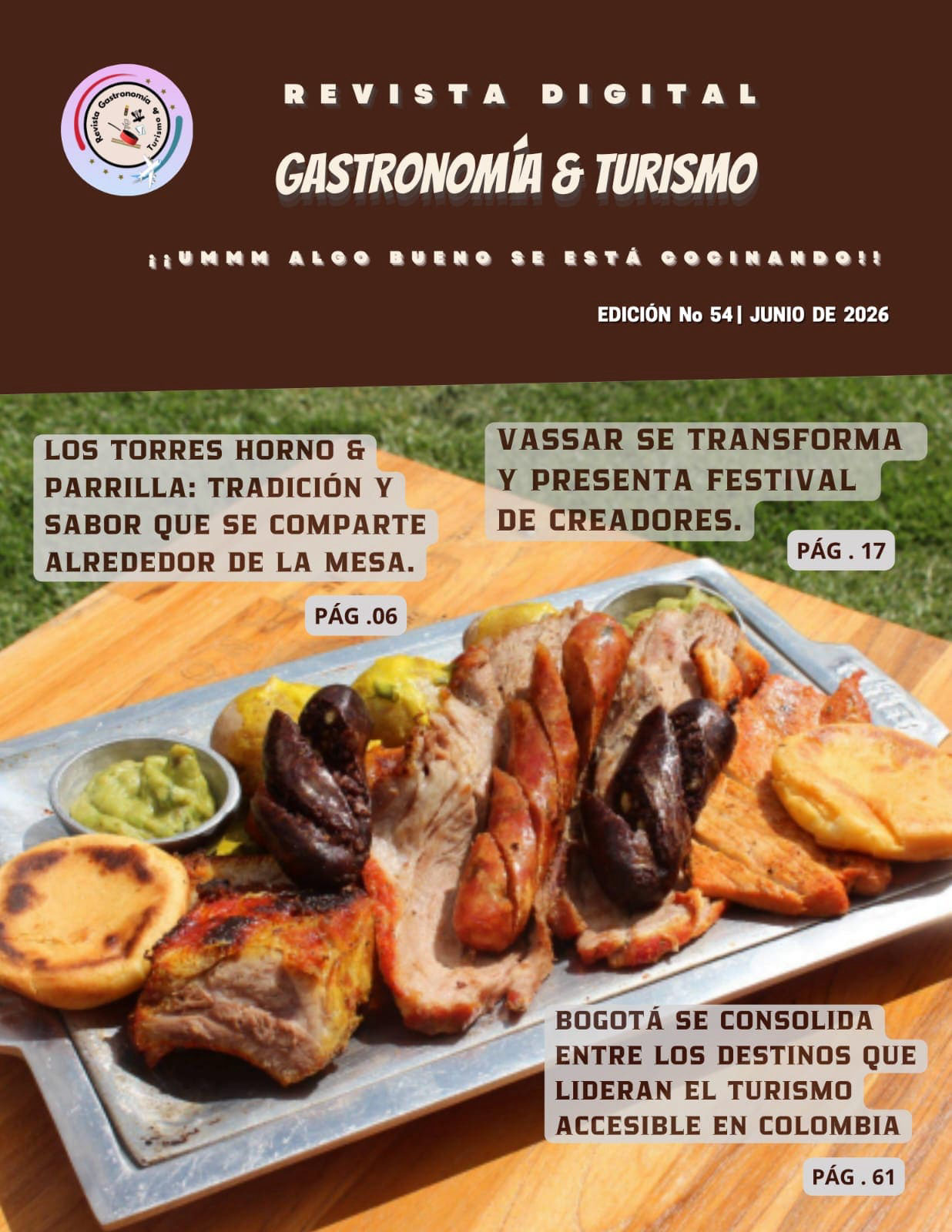 Revista Gastronomía & Turismo · Edición Junio 2026